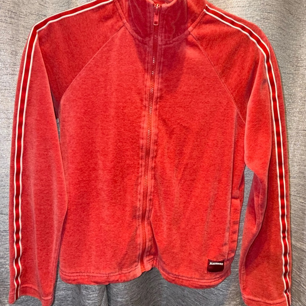 Express Red Knit Sweater
